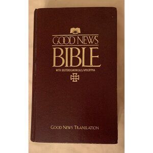Good News Bible With Deuterocanonicals/Apocrypha Brown Hardcover